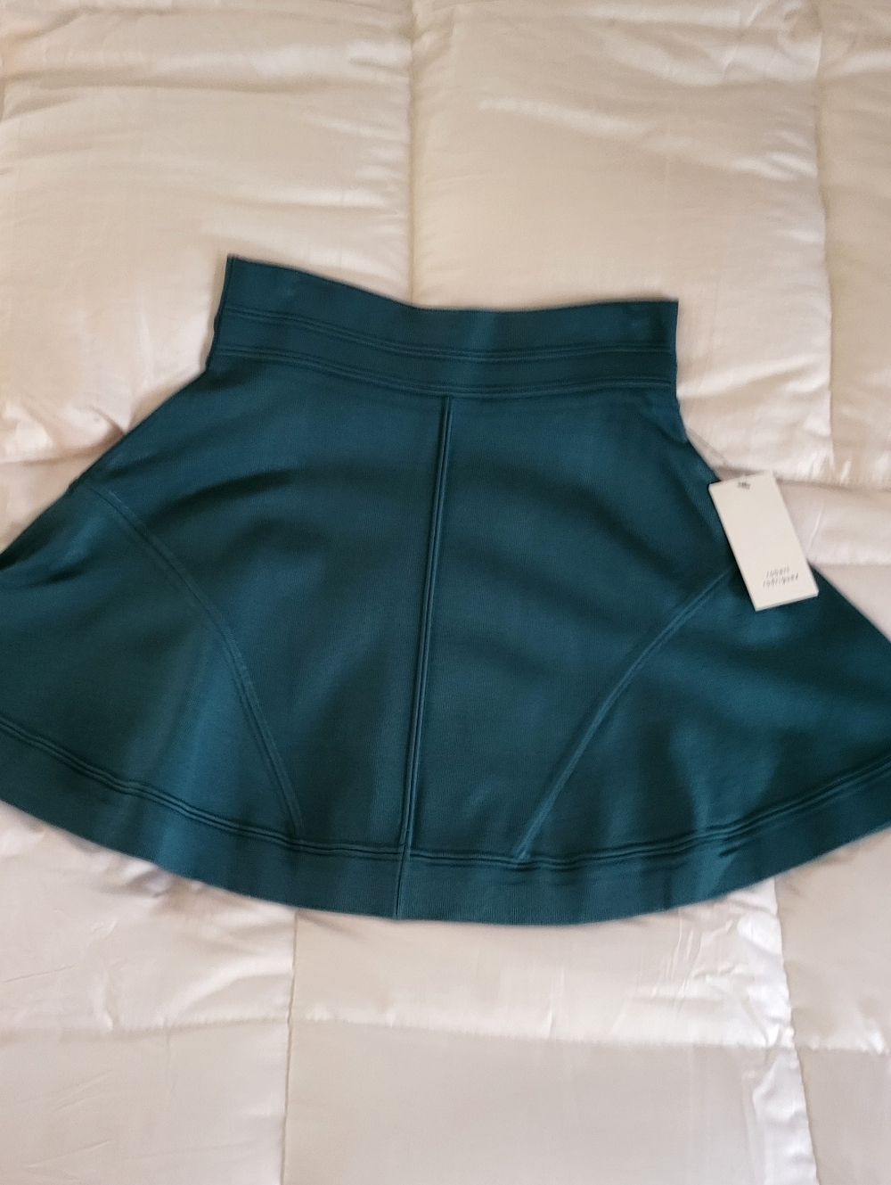 Robert Rodriguez collection top and skirt teal sz S - Picture 3 of 13